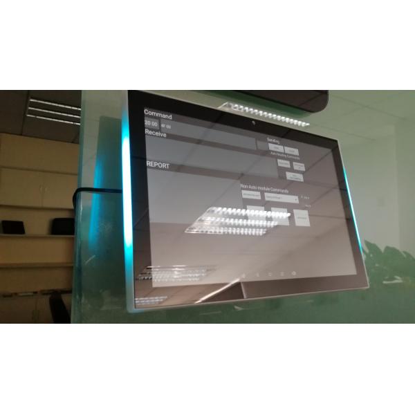 10.1 Inch POE Wall Flush Mounted Android POE Tablet With Serial Port GPIO Touch Screen For Security Control