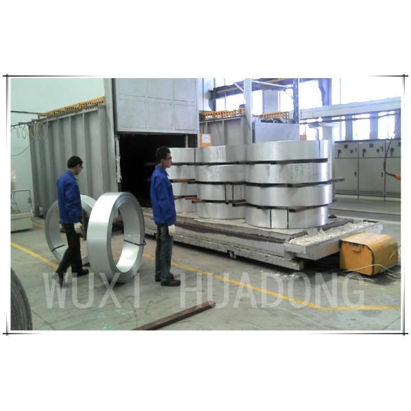 Brass Bar Bogie Hearth Furnace , Electric Annealing Furnace High Efficiency