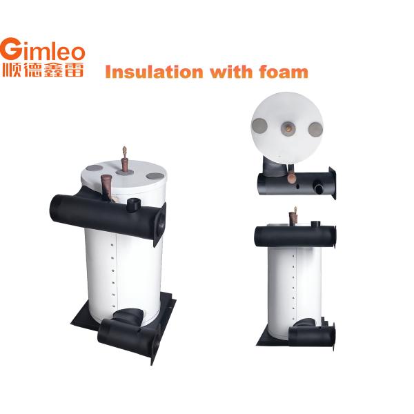 16mm Single Copper Tube Heat Exchanger R290 Heat Pump Enthalpy Heat Exchanger GAD10-CMF-4-Z