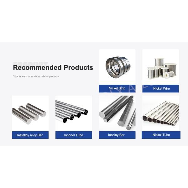 Monel 400 Alloy Nickel Alloy Round Bar 10mm Monel 400 Rod