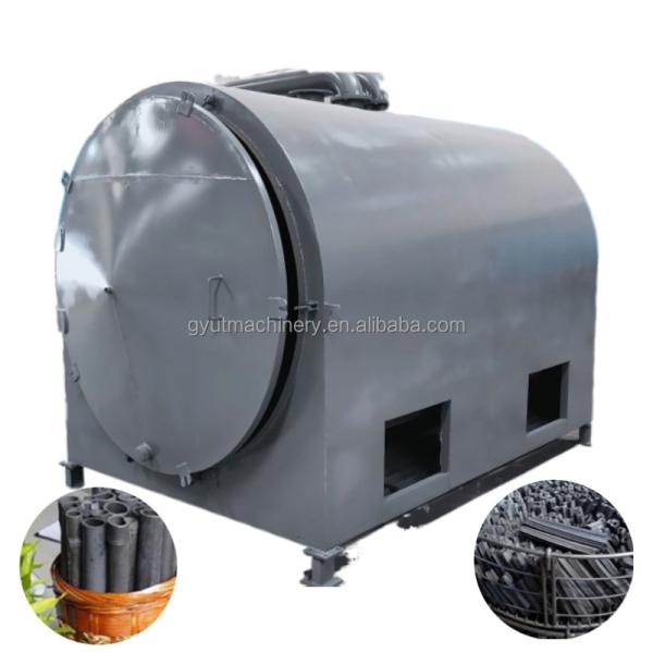 400 piece per hour Sawdust Wood Chips Briquette Making Machines with Customized Voltage