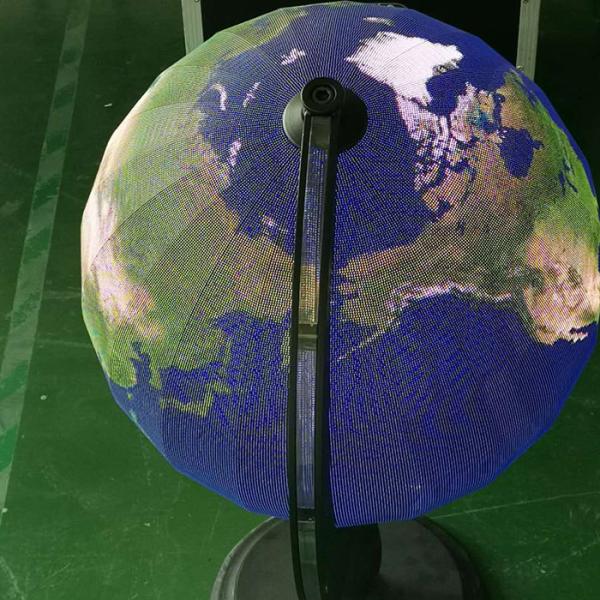 Flexible LED Ball Screen Indoor P1.9 RGB Full Color SMD Globe 0.5m Diameter High Definition