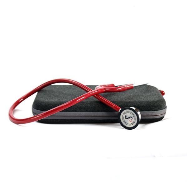 PU Leather MDF Stethoscope Storage Case Shock Proof