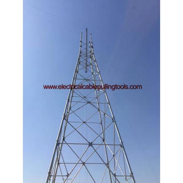 ISO CE Overhead Wires Tower Erection Tools Aluminum Alloy Frame Style Working Platform
