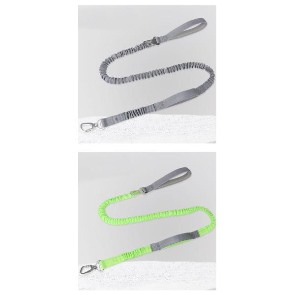 Pet Multifunctional Contrasting Color Leashes Imitation Nylon Hollow Webbing Explosion Proof Dog Walking Leash