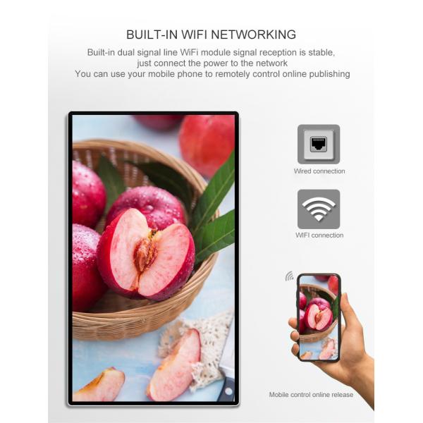 Elevator Wall Mount LCD Display