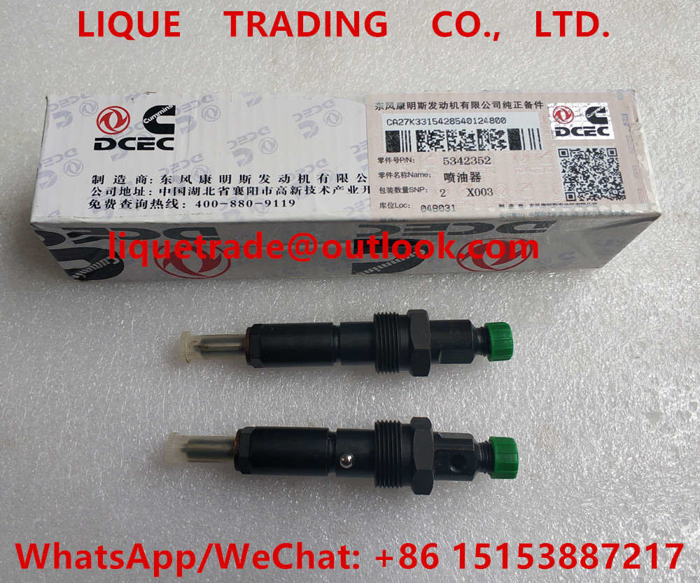 China CUMMINS common rail injector 5342352 FUEL INJECTOR 5342352 wholesale