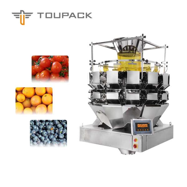 SUS 304 Multihead Combination Weighing Machine For Bulk Products
