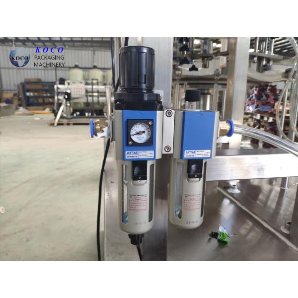 KOCO direct deal All stainless steel Double filling port dosing capping filling machine