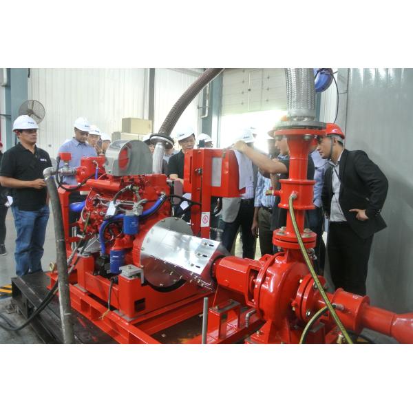 Firefighting System Diesel Engine Driven Fire Pump For Water Use 400GPM @ 130PSI