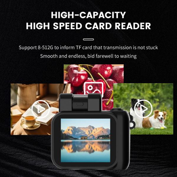 Y4000 Mini Camera With Flash Lamp Portable Video Recorder DV 1080P With LCD Screen