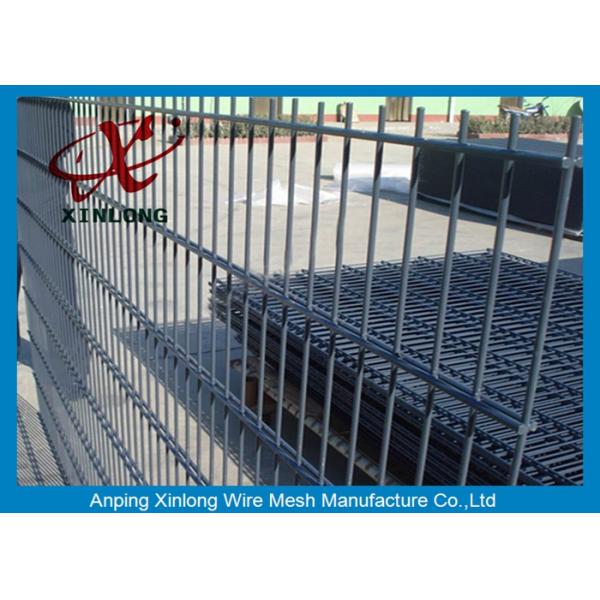 6x6 Reinforcing Welded Ornamental Double Loop Wire Fence With CE Certifcate