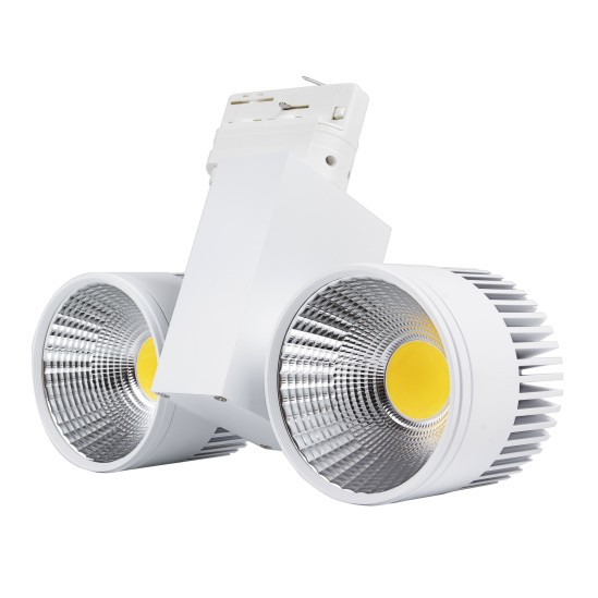 High power 40w 4800lm track lighting with 3 years warranty
