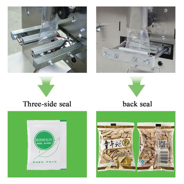 Microcomputer Control Particle Packing Machine Three Sides / Four Sides Bag