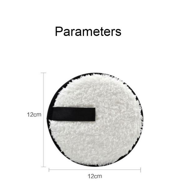 Reusable Cleaning Puff Makeup Remover Sponge Round Shape Customized Multi Color