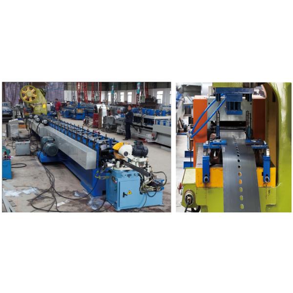 2.0-2.8mm Thickness Solar Panel Frame Forming Machine Material Saving Low Noise