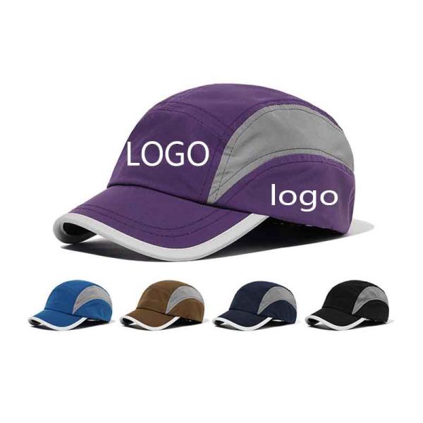 New Quick Dry Sports Baseball Caps Outdoor Sunshade Lightweight Breathable Camping Running Hats Custom Logo Camper Cap