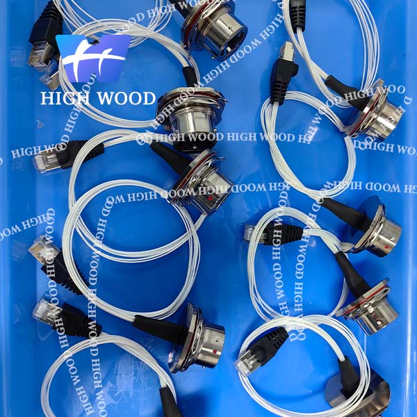 YW series YW1-23F01S02 metal high-speed network electrical circular RJ45 connector