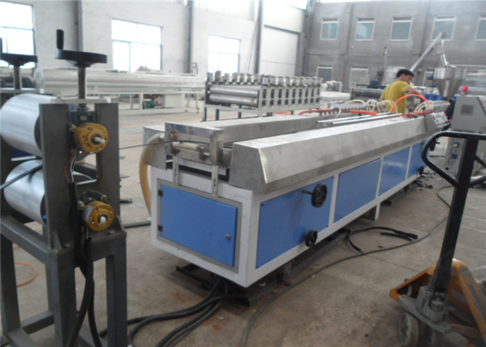 China WPC PVC Wood Plastic Profile Making Machine / Plastic Profile Extruder wholesale