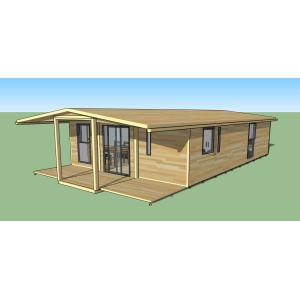 Firm Expandable Shipping Container House / Luxury Prefabricated Homes
