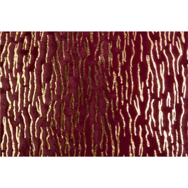 Recycled Factory Direct Sale Cheap Custom Soft 100 Polyester Recycled PV Velvet Fabric for Sofa, Polyester Golden Bronze Fabric