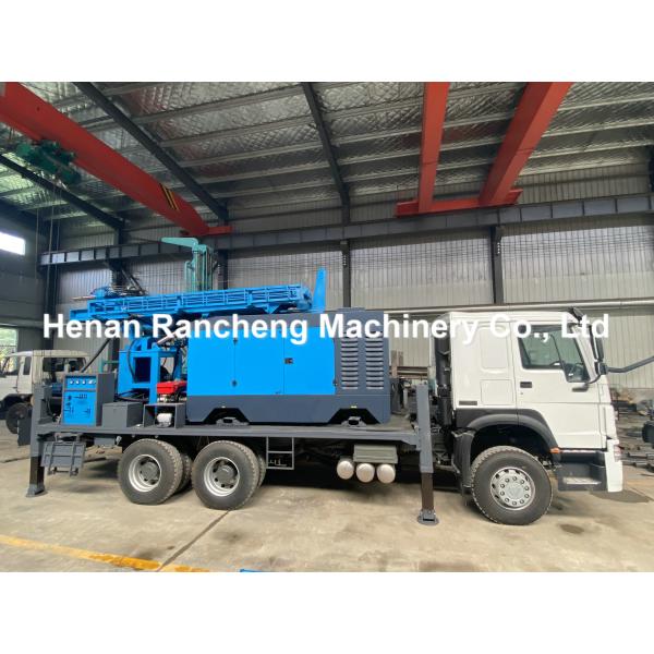 400m Depth Water Well Drilling Rig Equipment 132KW Cummins Engine