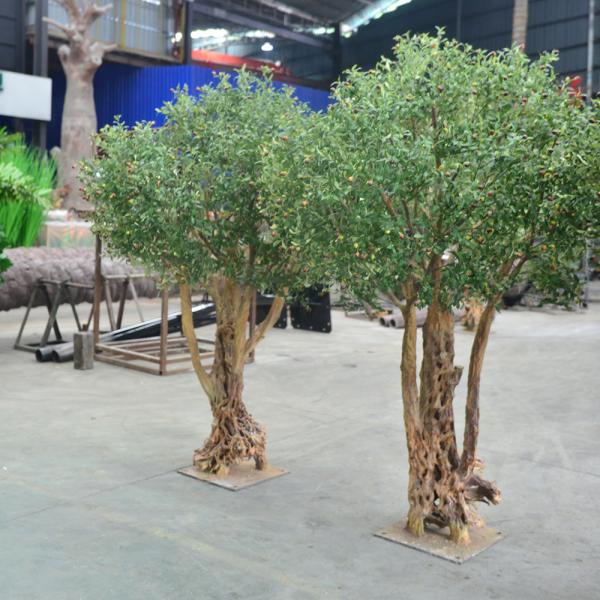 2.2m-3m 8ft -10ft large Artificial Olive Tree Ornamental Trees for Indoor or Outdoor Decoration