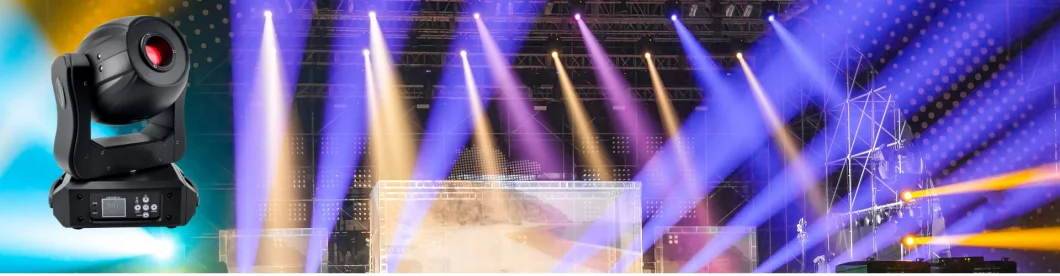 Waterproof 7colors Plus White DMX-512 150W 540° Pan LED Effect Laser Dancing LED Stage Lighting Moving Head Lights