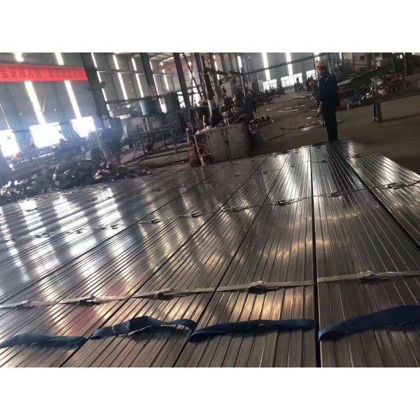 Galvanized Thin Wall Square Metal Tubing , Flat End Square Hollow Section