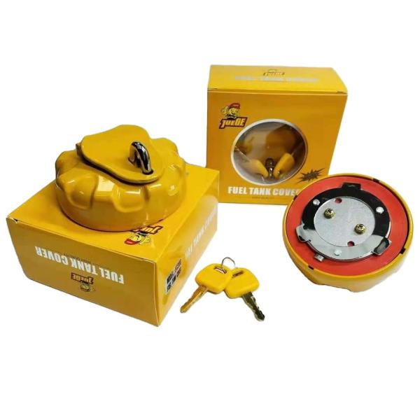 Yellow Excavator Fuel Tank Cover 7X-7700 349-7059 3497059 7X7700 Fuel Cap