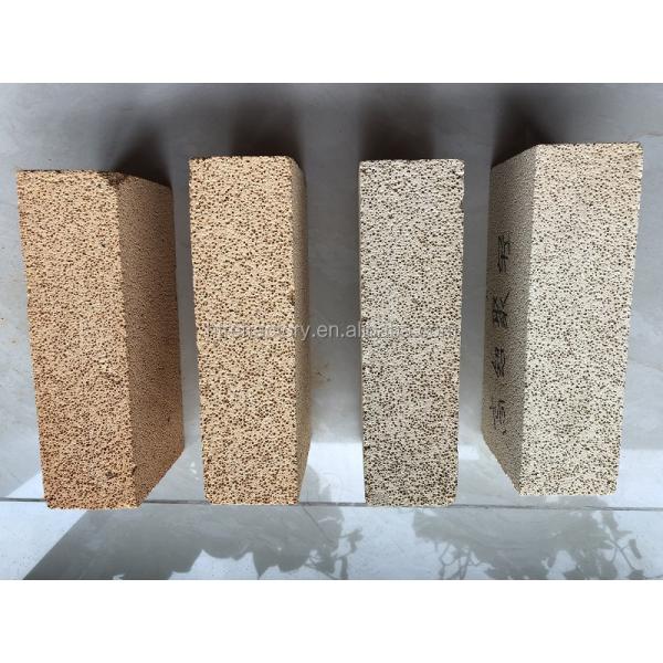 Lightweight Refractory Brick for Insulation in Industry Furnace and Al2O3 Content ≥48%