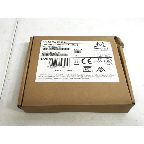MELLANOX MCX354A-FCBT - Mellanox ConnectX-3 40GBE Dual Port QSFP NIC MHQH19B-XTR MHQH29B-XTR MCX353A-QCBT MCX354A-QCBT