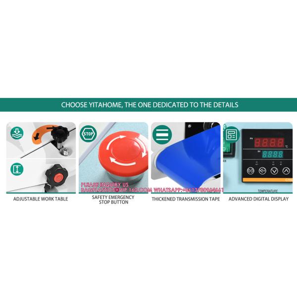 Continuous Band Sealer, Automatic Band Sealer With Digital Temperature Control, (Vertical)