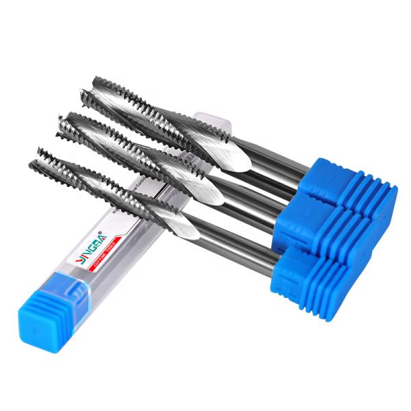 YingBa Solid Carbide Three Flute Rough End Mill for Wood Key Hole Opener Online Wholesale Supplier Rough Milling Cutter