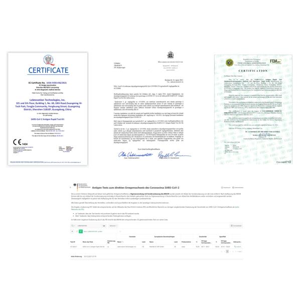 Self Test Rapid Diagnostic Test Kit Simple Operation SARS COV 2 Antigen Test Kit