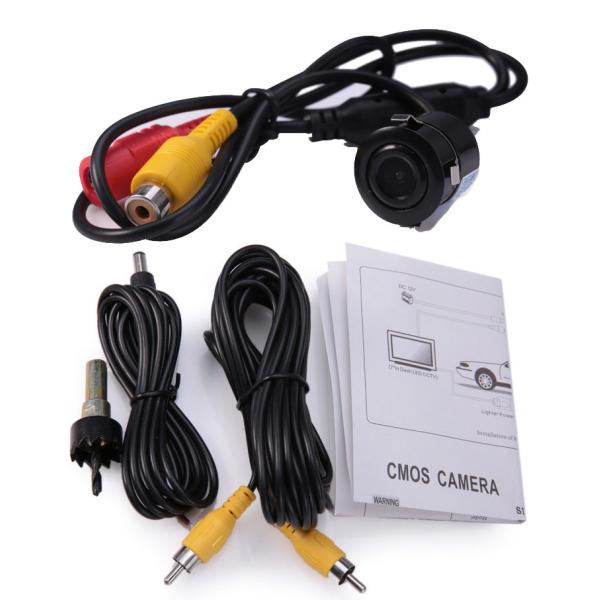 Universal Car front Rear View Parking Camera HD Waterproof Reverse shockproof 170 degree Parking line Camera CMOS-121