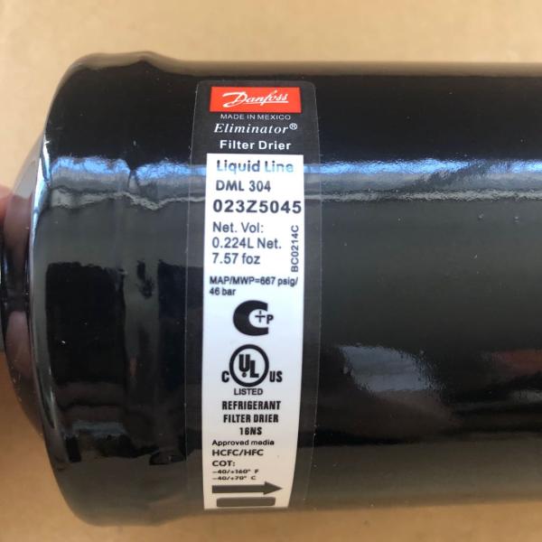 Carrier Refrigeration Units DML304 Refrigeration Filter Drier