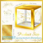 Share a Memory Card for Celebration of Life Memory Cards Box with Transparent