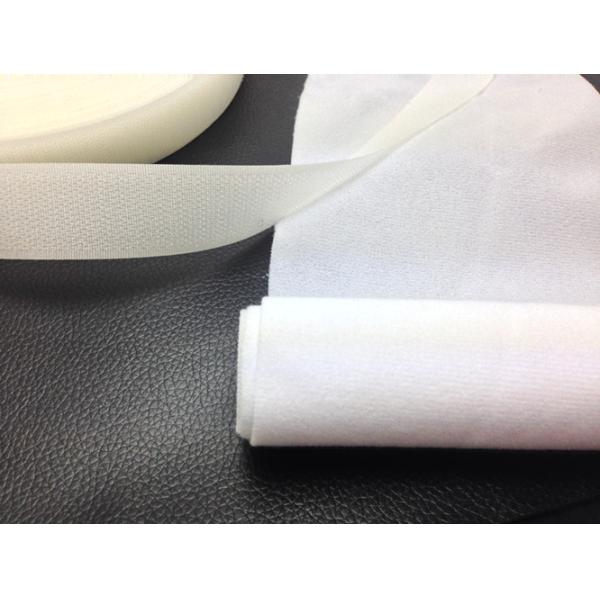 25mm Soft Nylon Loop Fabric For Diapers , Eco Friendly Nylon Hook Loop Fabric