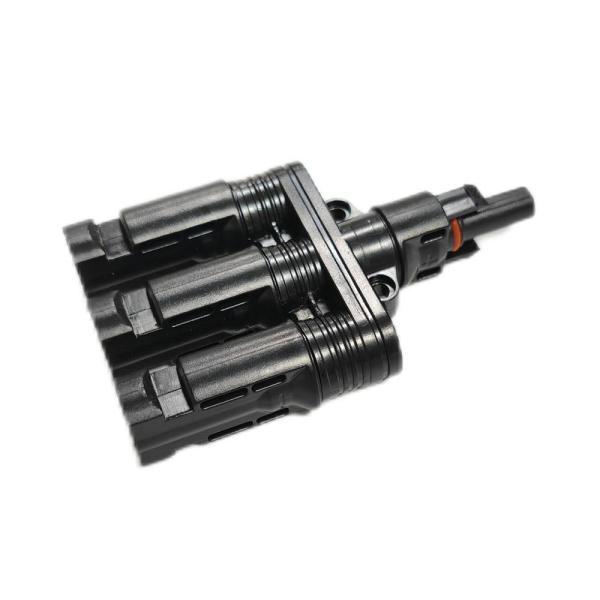 Neopower MC4 One-in-Three Plug & Socket – IP67 Waterproof 3-Way Solar Branch Connector for Photovoltaic Systems