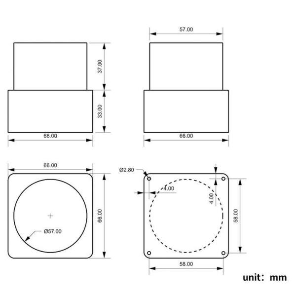 KL2A-25 2D LiDAR Sensor with Absolute Accuracy ±30mm