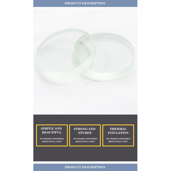 Coast Curved Optical Glass For Electronic Product Precision Instrument