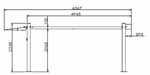 Hot Sale High Quality New Design Simple Car Parking Lift for 4 Cars Loading 3700kgs Four Post Car Parking Lift