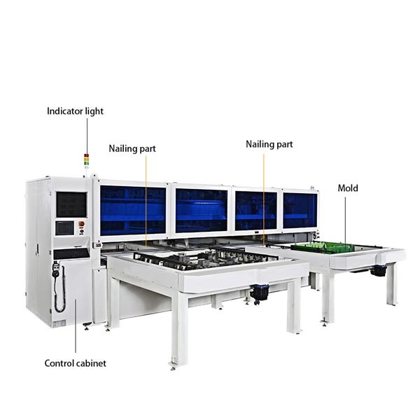 Automatic Cnc Corrugated Roofing Pallet Nailing Machine