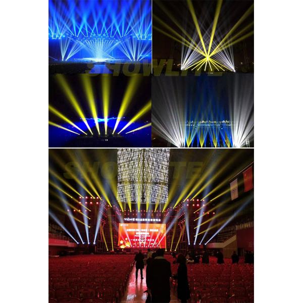 Sharpy 380W 18R Moving Head Wash Light With Durable And Mute Motors And The Fans