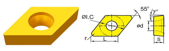 DNMA110416 / DCMW11T304,High quality cnc metal lathe tool blade turning Tool carbide inserts