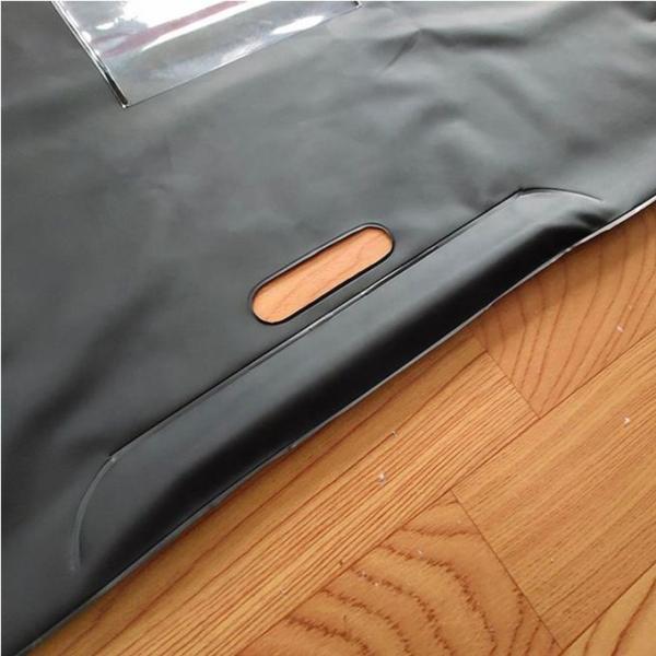 Body bags, CE Death Body Bag For Virus Infected Patient Black Body Mortuary Bags For Dead Bodies Corpse Storage Bag