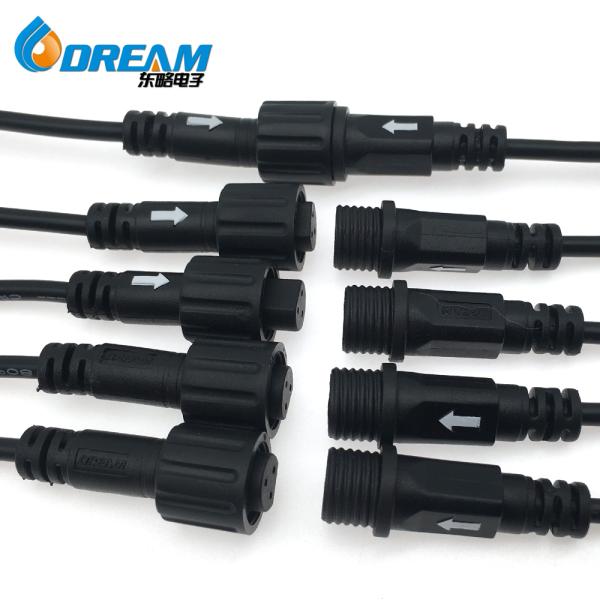 Factory Dream-start M Series Connector IP67 M10 2 3 4 5 6Pin Circular Waterproof Connector
