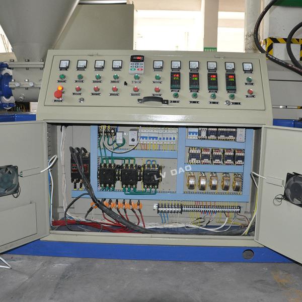 Woven Bag PP Plastic Recycling Machine 30KW Power PLC Control System
