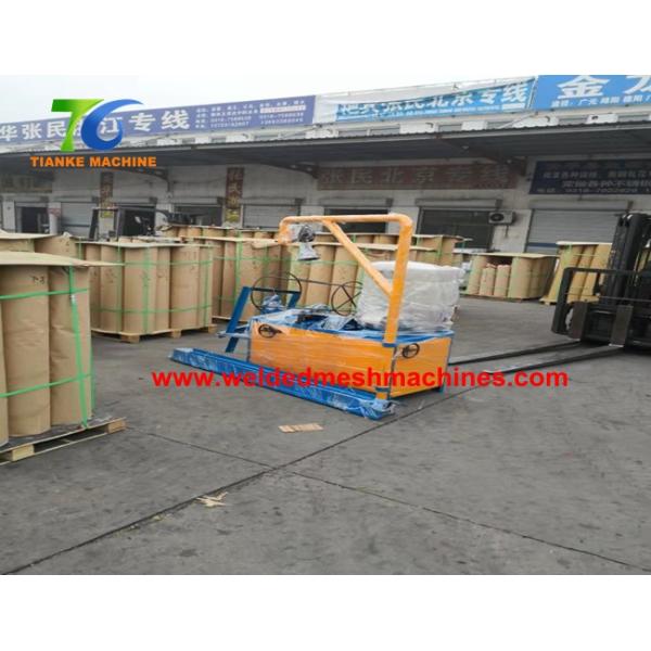 Tianke Semi Automatic Chain Link Fence Machine 1.5KW Wire Mesh Fencing Machine